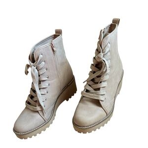 DV‎ Dolce Vita Rachal Ankle Lace-Up/Zipper Boot Size 10